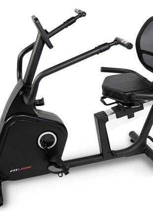 Горизонтальний велотренажер fitlogic