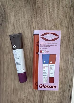 Glossier balm dotcom бальзам для губ🍒🍌🥭☕️🌹🍓🍃🍾🍭🥠