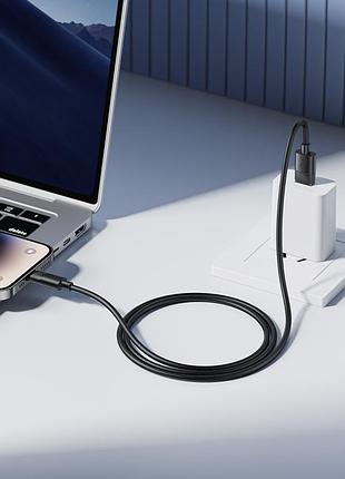 Кабель borofone leya silicone charging data cable ip black ( ) 5