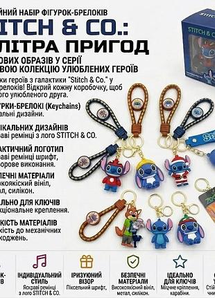 Брелок антистресс «стечь-супергерой» (stitch marvel edition)