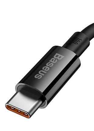Кабель baseus superior series fast charging data cable usb to type-c cluster black (p ) 4
