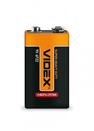 Батарейка солевая videx (крона) 1 pcs shrink