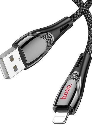 Кабель hoco monte charging data cable ip black ( )