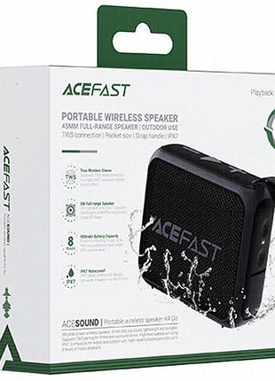 Bluetooth колонка acefast k4 go 5w black 6