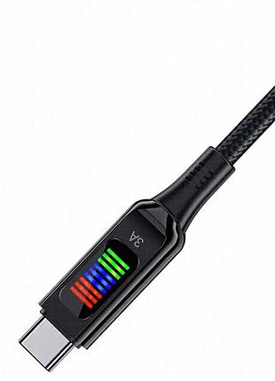 Дата кабель acefast c7-03 type-c to type-c 100w (1.2m) black 3