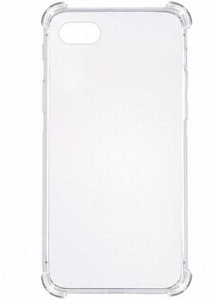 Tpu чехол getman ease logo усиленные углы для apple iphone 6/6s (4.7") бесцветный (прозрачный)