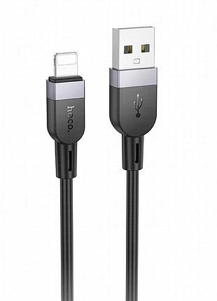 Дата кабель hoco x109 energy silicone usb to lightning (1m) black