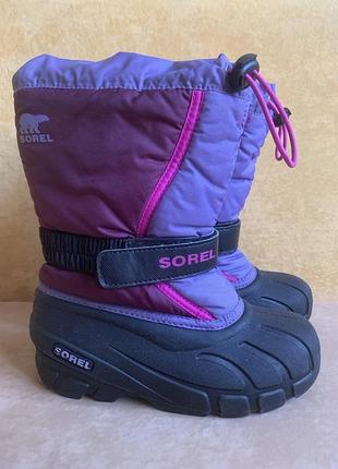 Sorel зимние сапоги 32р
