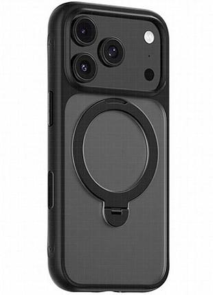 Tpu+pc чехол blueo skin friendly 360 with magsafe для apple iphone 17 pro max / 18 pro max (6.9") black
