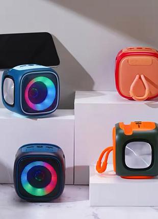 Мини-колонка беспроводная стерреоколонка с bluetooth,5,3 дюймов, 7 вт, 1200 мач 5429 (50)