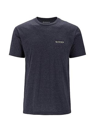Футболка simms classic tackle t-shirt navy heather m (14281-414-30)