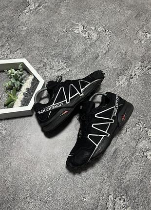 Кросівки salomon speedcross чоловічі чорні трейлові оригінал сало онлайн