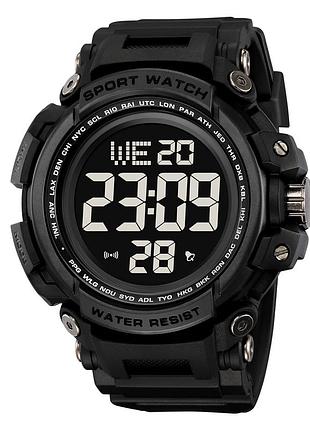 Годинники наручні skmei, black 2