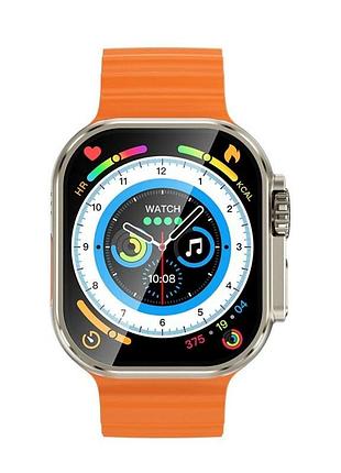 Смарт-годинник hoco ultra. mah. ip smart sports watch(call version) titanium gold ( )
