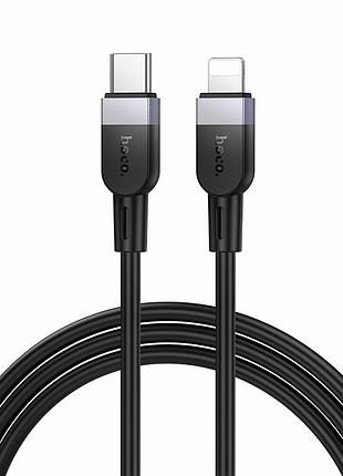 Кабель hoco energy pd silicone charging data cable ) black ( )