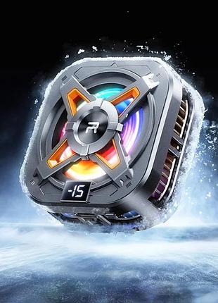 Куллер "remax digital display true freezing phone cooler " black ( ) 3