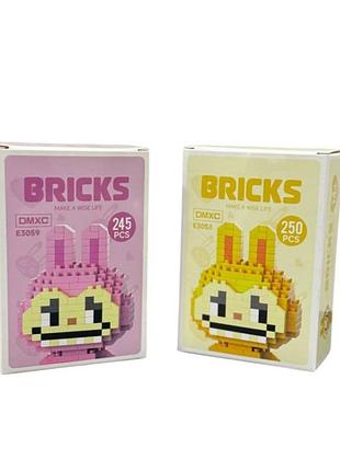 Конструктор фигурка пиксели bricks labubu