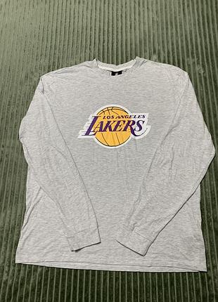 Чоловічий реглан los angeles lakers сірий