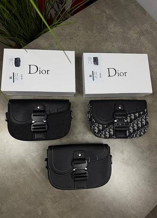 Сумка christian dior чорна 2