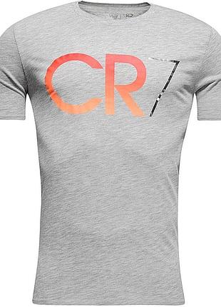 Серая подростковая футболка nike cr7 cristiano ronaldo