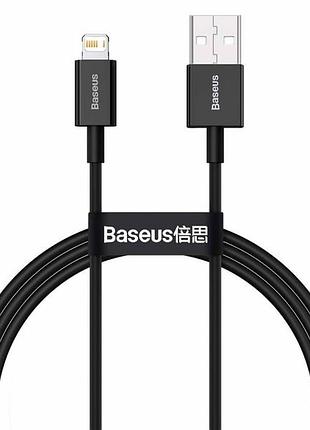 Кабель baseus superior series usb to ip. black ( ) 3