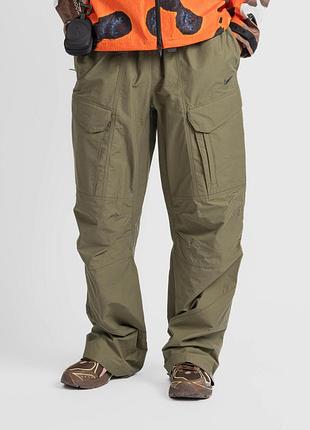 Оригінальні чоловічі карго штани nike x drake nocta opal pant olive cargo pockets fz0910-222 оригинальные мужские штаны jordan tech fleece acg