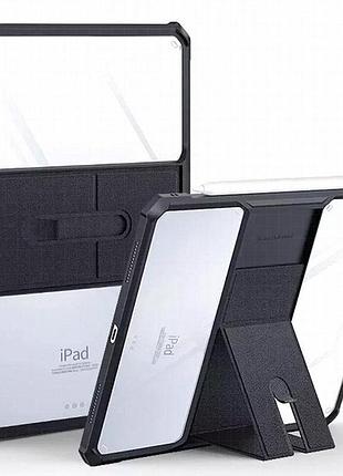Tpu+pc чехол xundd stand c усиленными углами для apple ipad mini 6 (8.3") (2021) (2024) черный