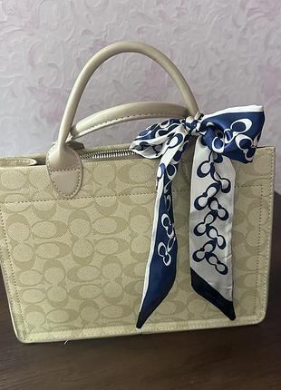 Жіноча сумка coach + подарунок 🎁