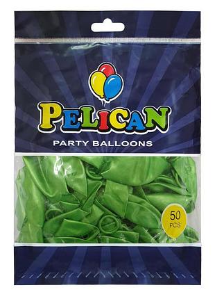 Шарики pelican ' ( см), перламутр зеленый, 50шт/уп