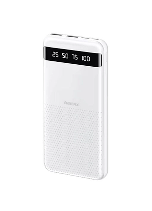 Зовнішній акумулятор remax hintom. fast charging power bank white ( )
