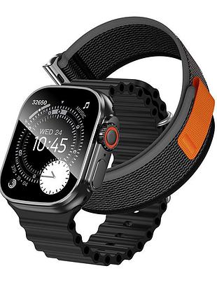 Смарт-годинник hoco ultra. mah. smart watch(call version) black ( )