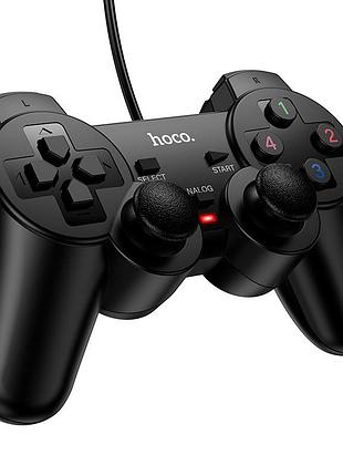 Геймпад дротовий hoco fast link wired game controller black ( ) 3