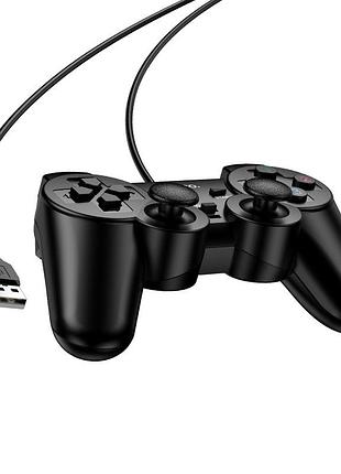 Геймпад дротовий hoco fast link wired game controller black ( ) 5