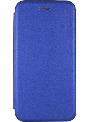 Кожаный чехол-книжка classy для xiaomi redmi note 15 pro+ 5g синий