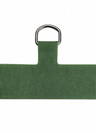 Вставка fiber для шнурка узкая army green