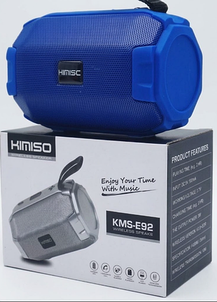 Портативна bluetooth колонка kimiso kms-e92 4