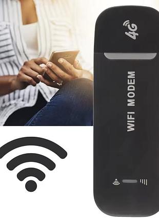 Модем wi-fi-маршрутизатор 4g, черный , usb-маршрутизатор plug and play, 4g lte 5559 (200)