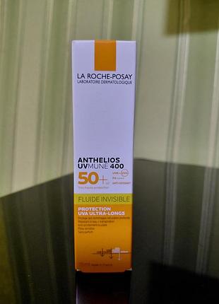Сонцезахисний флюїд la roche-posay anthelios uvmune 400 spf 50+ 15 ml