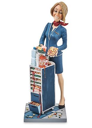 Статуэтка бортпроводница (the flight attendant. forchino) 43 см 1907989