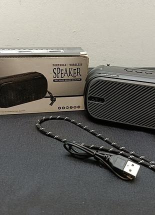 Портативна bluetooth колонка з ліхтариком та радіо yg-a30