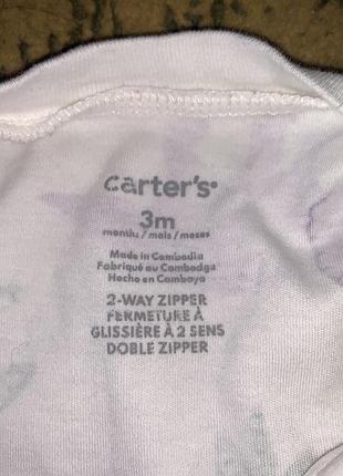Человечек carters 3 мес 4