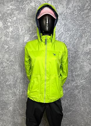 Salewa ветровка дождевик 164 см 12-14 лет подростковая салатовая