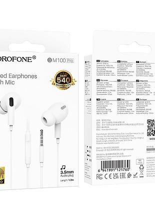 Навушники дротові borofone pro (. ) white ( ) 2