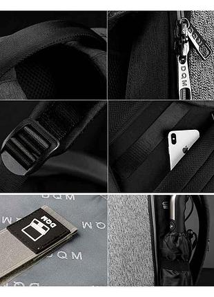 Рюкзак tigernu. " black grey ( ) 10