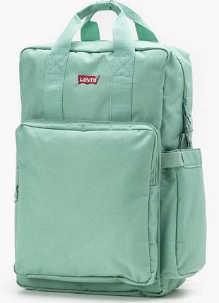 Наплічник levi’s мʼятного кольору, великий
