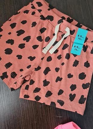 🎀 шорти для дівчинки, набір з 2 шт | primark 3