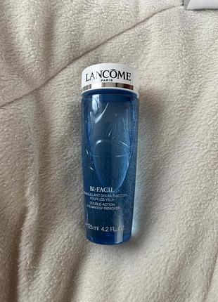 Двофазний засіб для зняття макіяжу з очей  lancôme