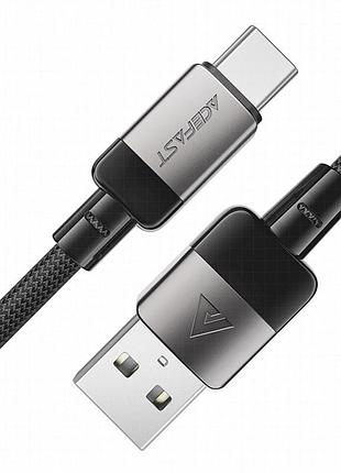 Дата кабель acefast c9-04 usb to type-c 3a (1.2m) black 3