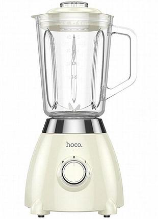 Блендер hoco he33 electric retro juicer 500w (1.5l) milky white