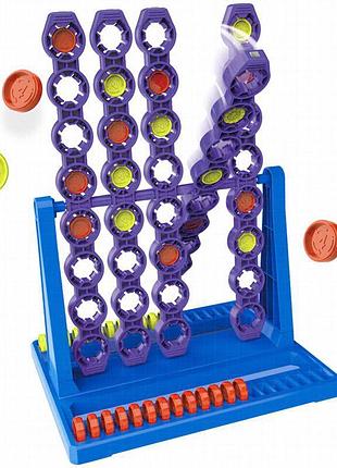 Настольная интерактивная игра ummi 22048 line up spin 4 blue